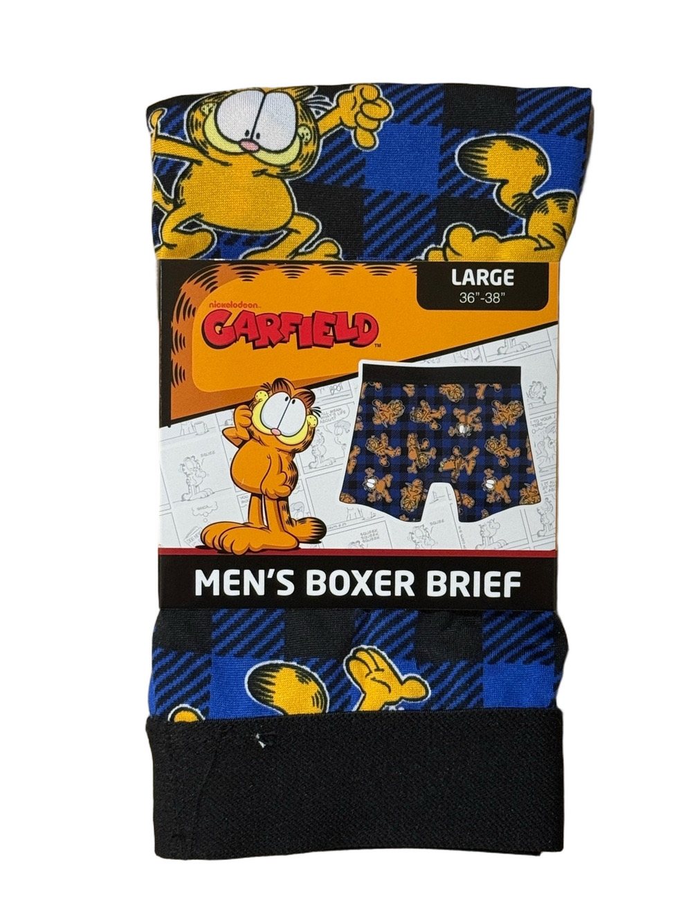 Mens Garfield The Cat Licensed Boxer Briefs - Size Large - NWT